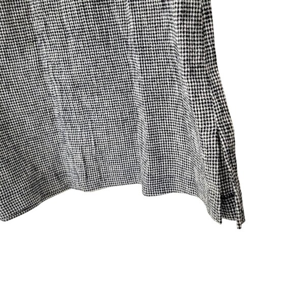 Silhouettes Black and White Check Pullover Lagan Look Tunic Size 1X - Picture 4 of 4